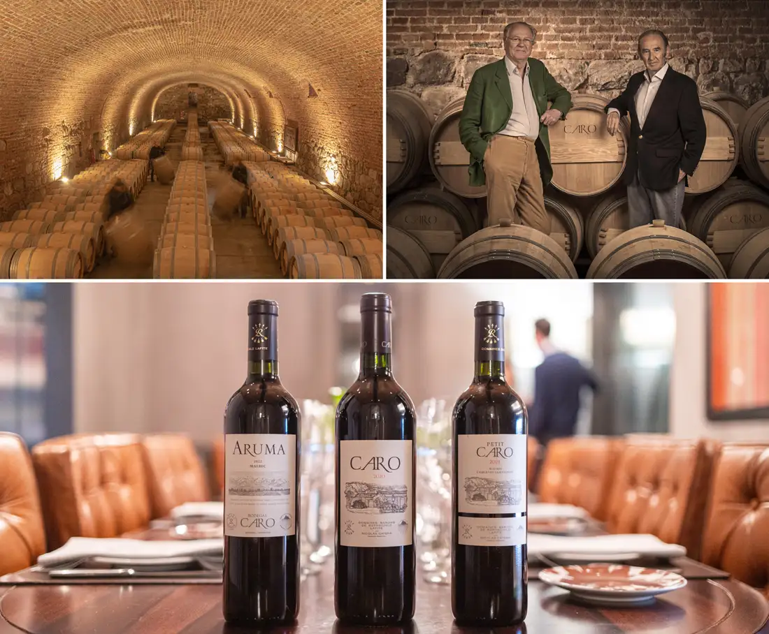 Viñedos, bodega y vinos de Bodegas CARO (Catena – Rothschild)